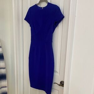 Ted Baker London Royal Blue Midi Dress